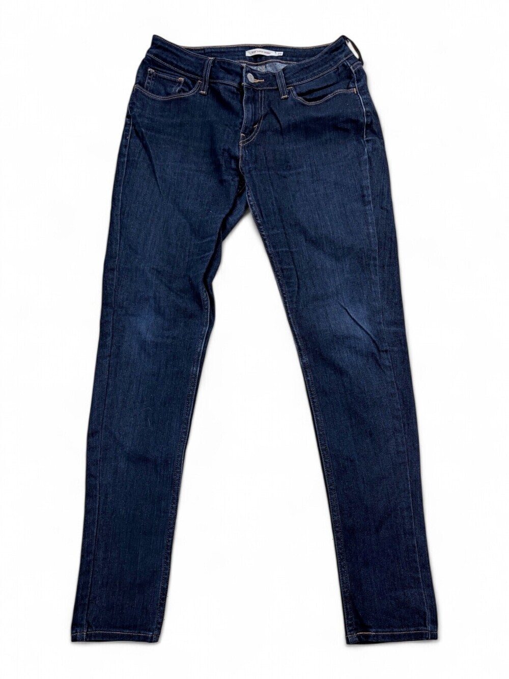 Levis 535 Super Skinny Jeans Womens 29 Dark Indigo Blue Denim Pants